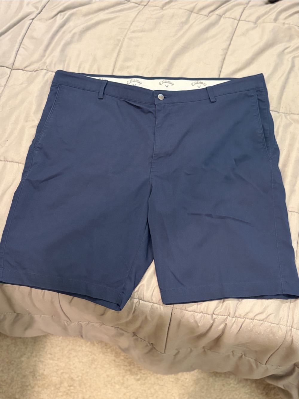 Callaway Men's Dark Blue Golf Shorts